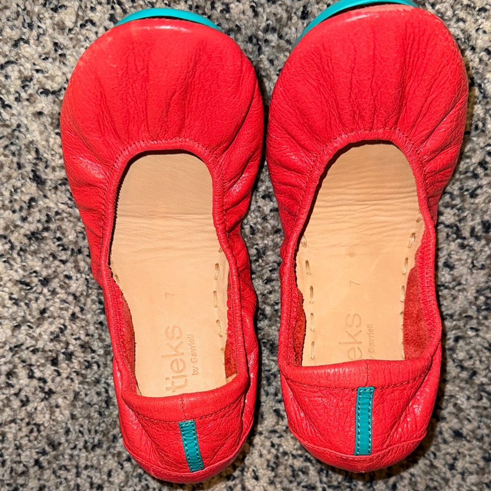 Tieks by Gavireli Coral Poppy Flats - Picture 4 of 5